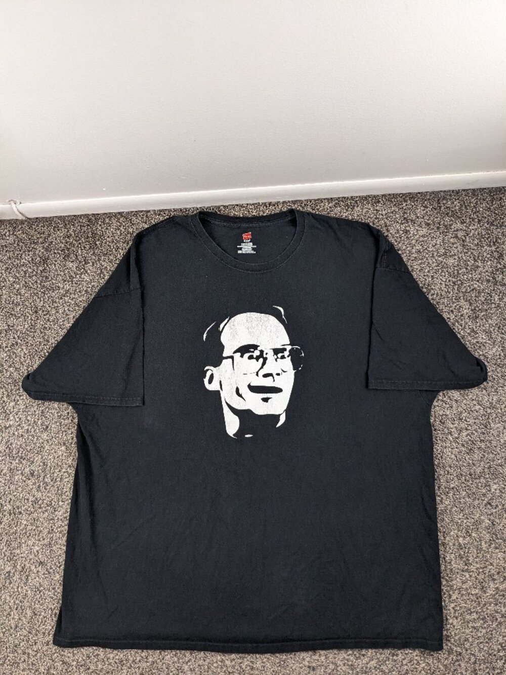 Jim Cornette T-Shirt Head Logo NWA SMW WWF WWE ROH TNA Mens 3XL